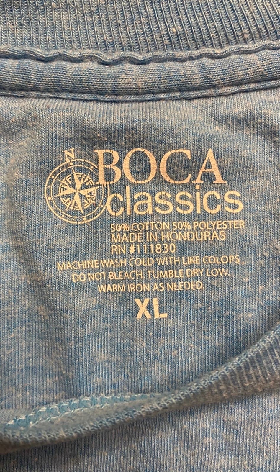 Light blue Boca classics xl shirt - Thumbnail 3