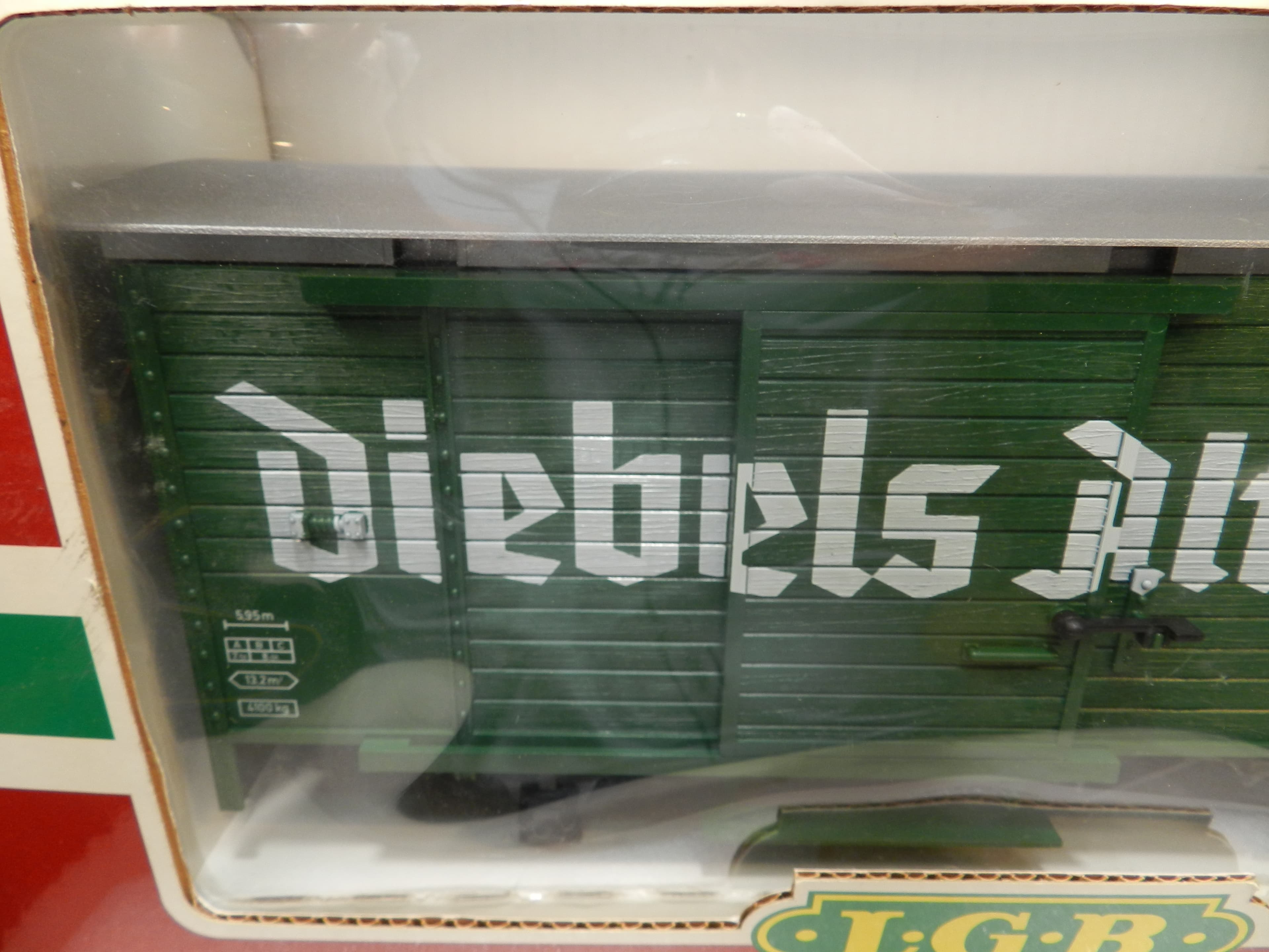 LGB 43260 Iebel Beer Train Car G-scale (1:22.5) model freight car Unopened (O92K - Thumbnail 3