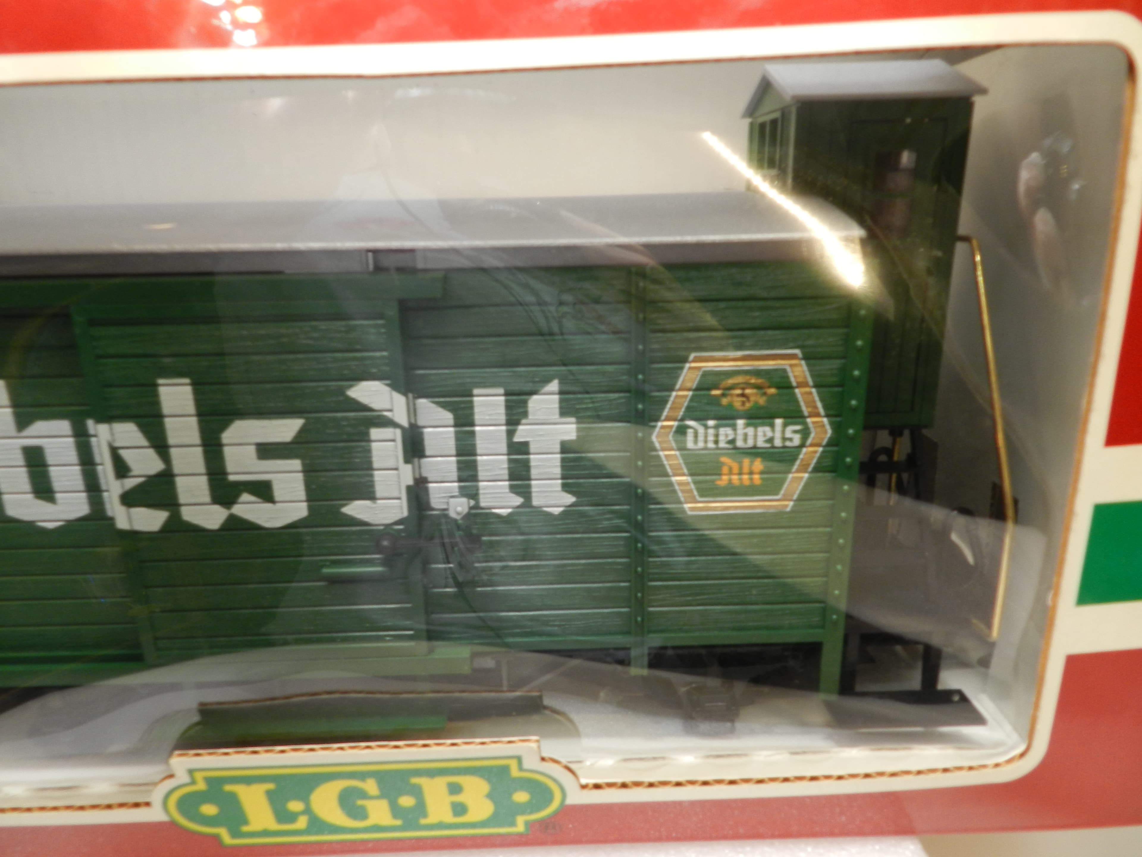 LGB 43260 Iebel Beer Train Car G-scale (1:22.5) model freight car Unopened (O92K - Thumbnail 5