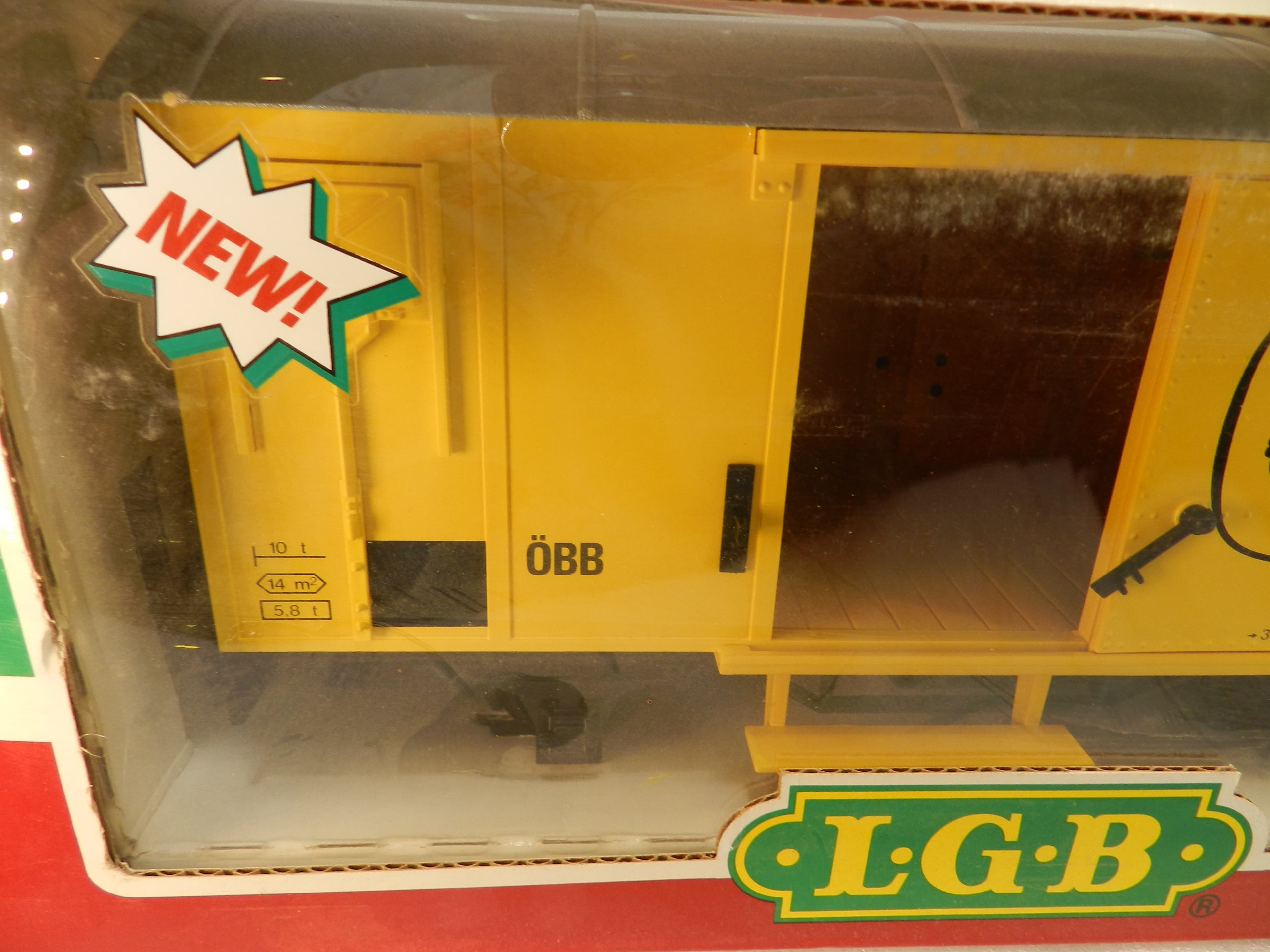 Rare LGB 44280 Meinl Kaffee Boxcar  G-Scale (1:22.5) Unopened (O95K) - Thumbnail 3