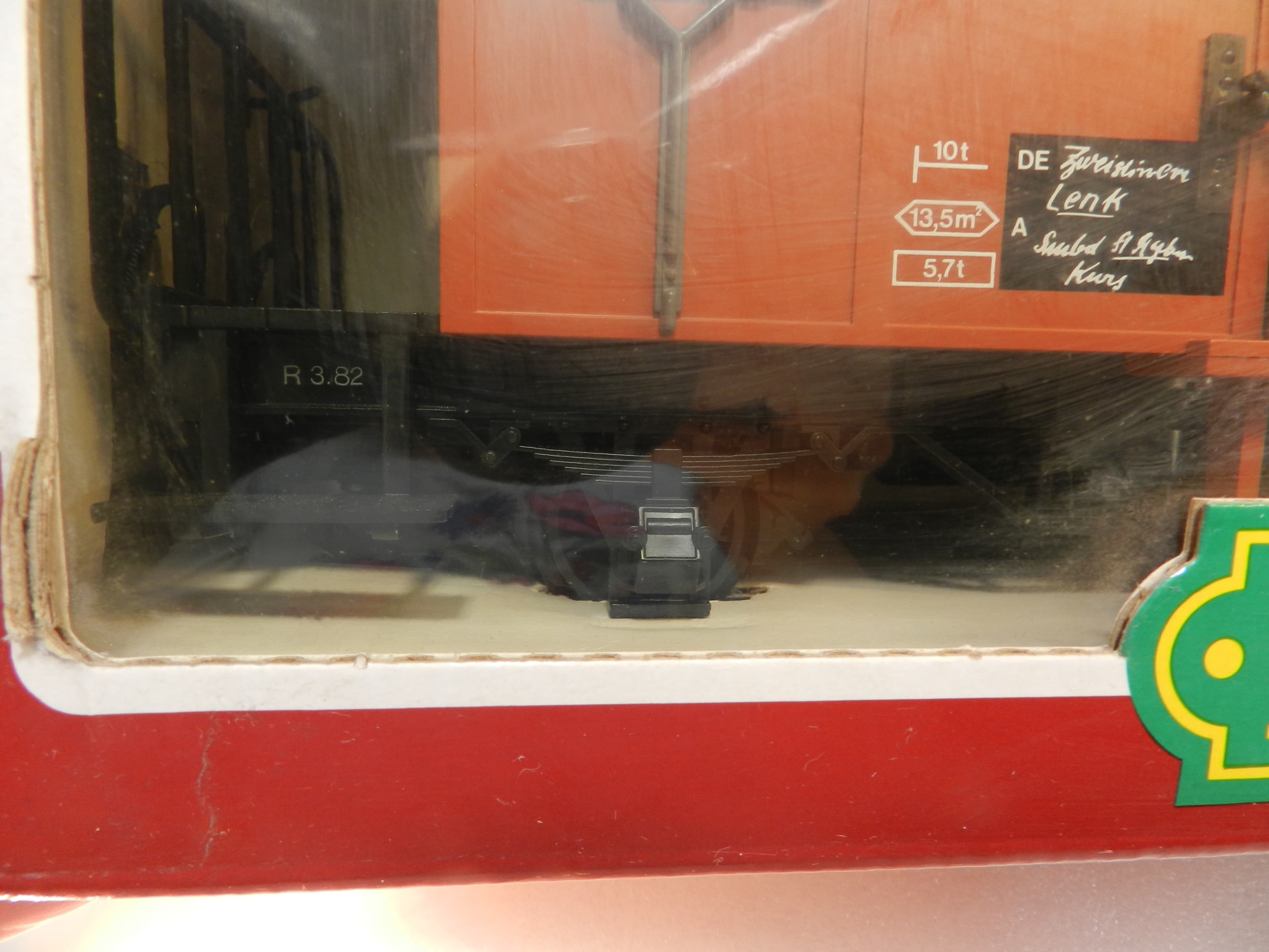 Vintage LGB 4028 Kronenbourg Box Car Train G Scale Model Original Box (O98K) - Thumbnail 4