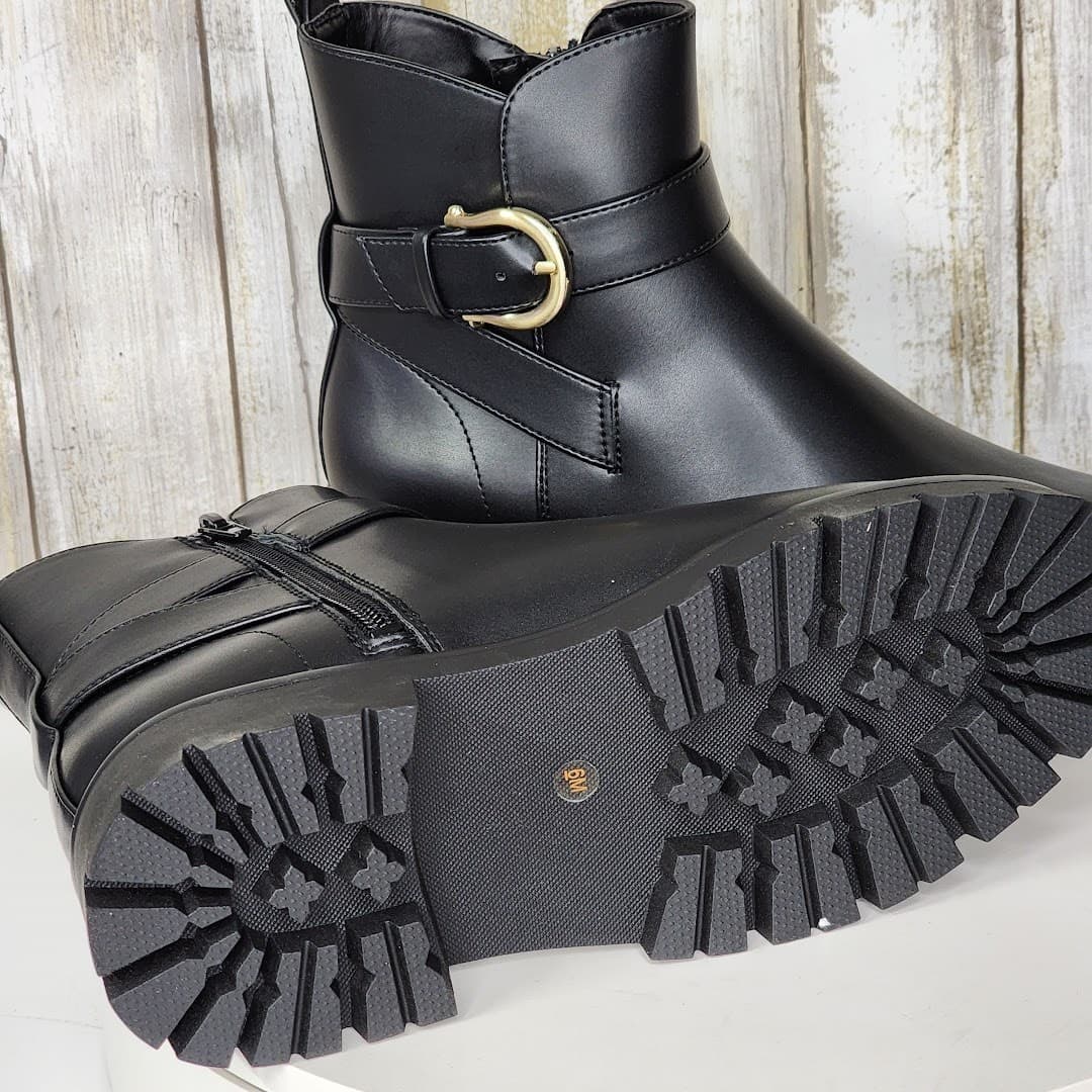 NEW - Giani Bernini Women's Jaynaa Memory Foam Lug Sole Ankle Booties - Size 6 M - Thumbnail 11