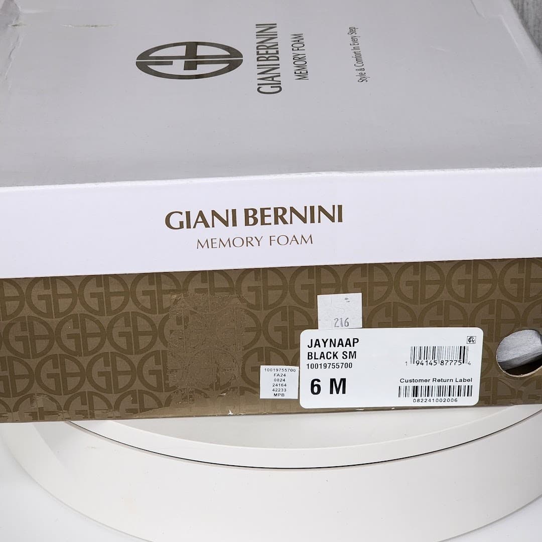 NEW - Giani Bernini Women's Jaynaa Memory Foam Lug Sole Ankle Booties - Size 6 M - Thumbnail 12