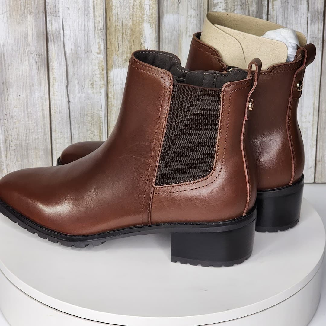 NEW - Easy Spirit Women's Eflex Fedra Block Heel Dress Booties - Size 7 M - Thumbnail 5