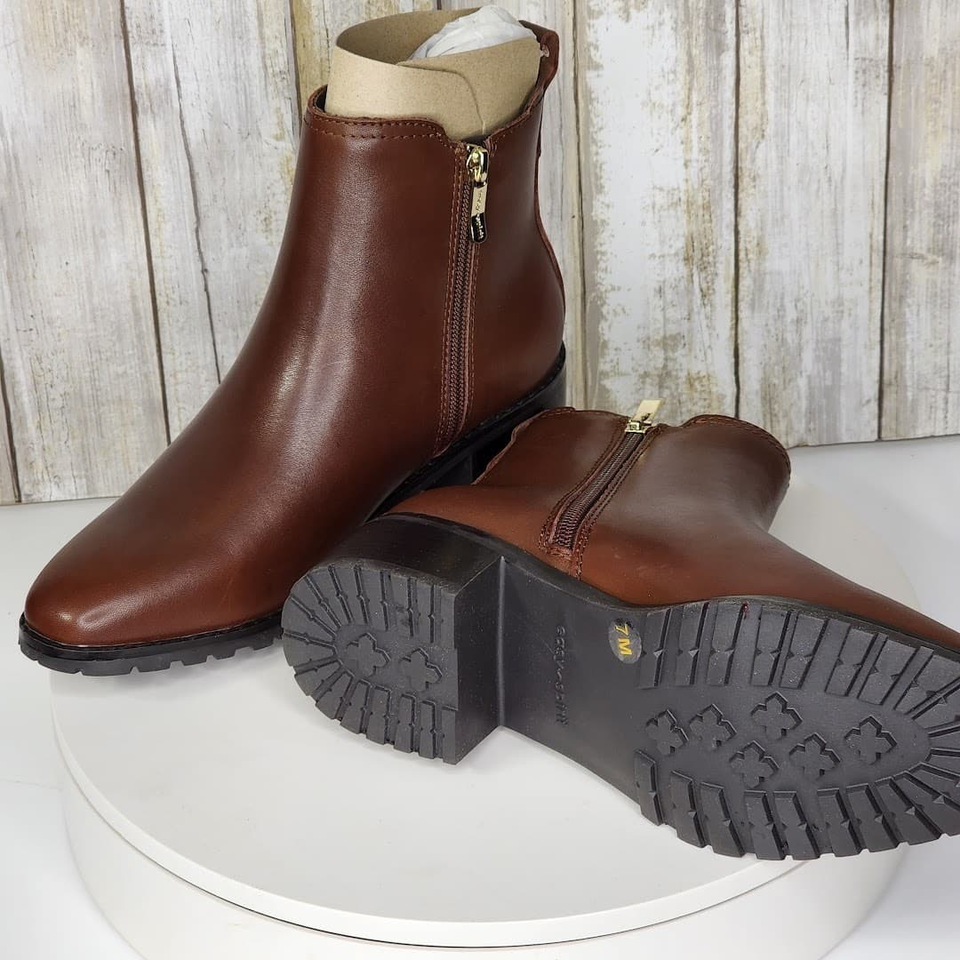 NEW - Easy Spirit Women's Eflex Fedra Block Heel Dress Booties - Size 7 M - Thumbnail 7