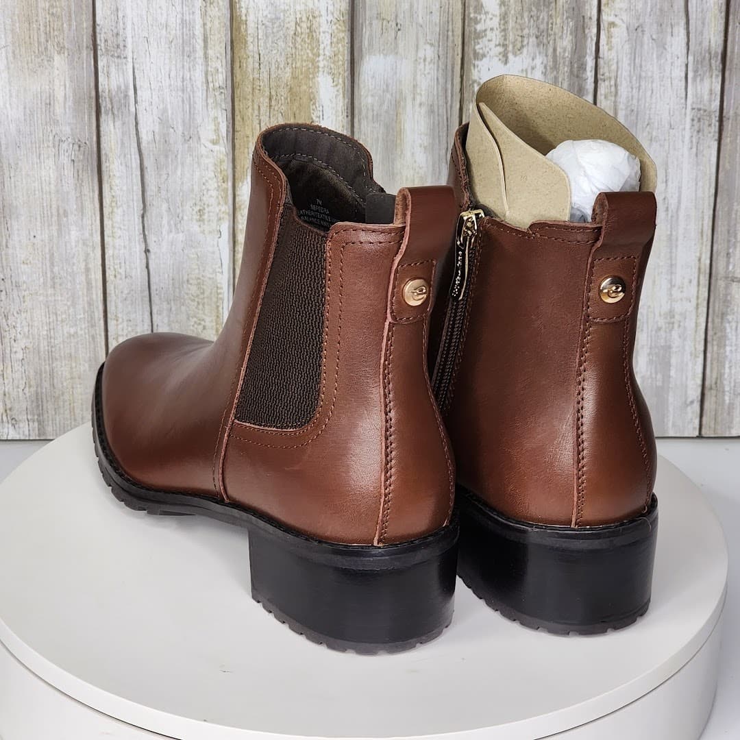 NEW - Easy Spirit Women's Eflex Fedra Block Heel Dress Booties - Size 7 M - Thumbnail 4