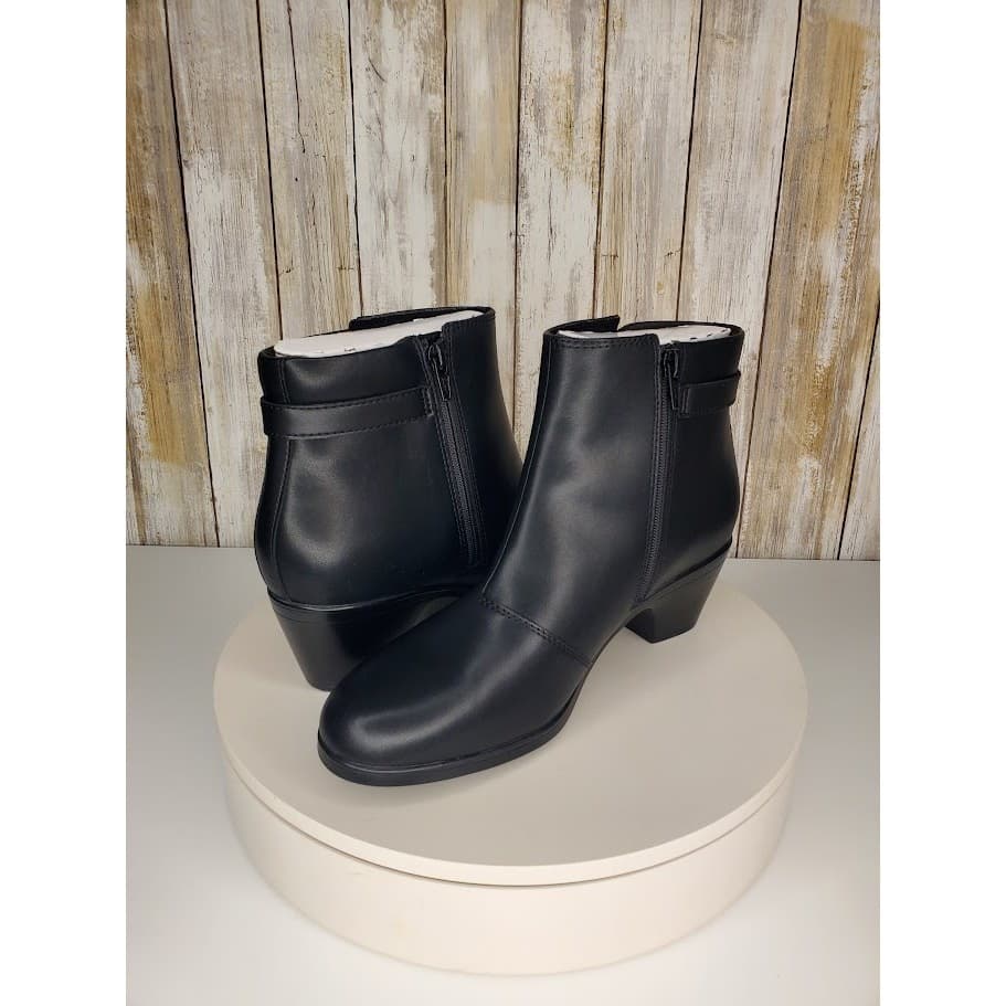 Clarks Women’s Emily 2 Belle Leather Ankle Boots - Size 9 M - Thumbnail 8
