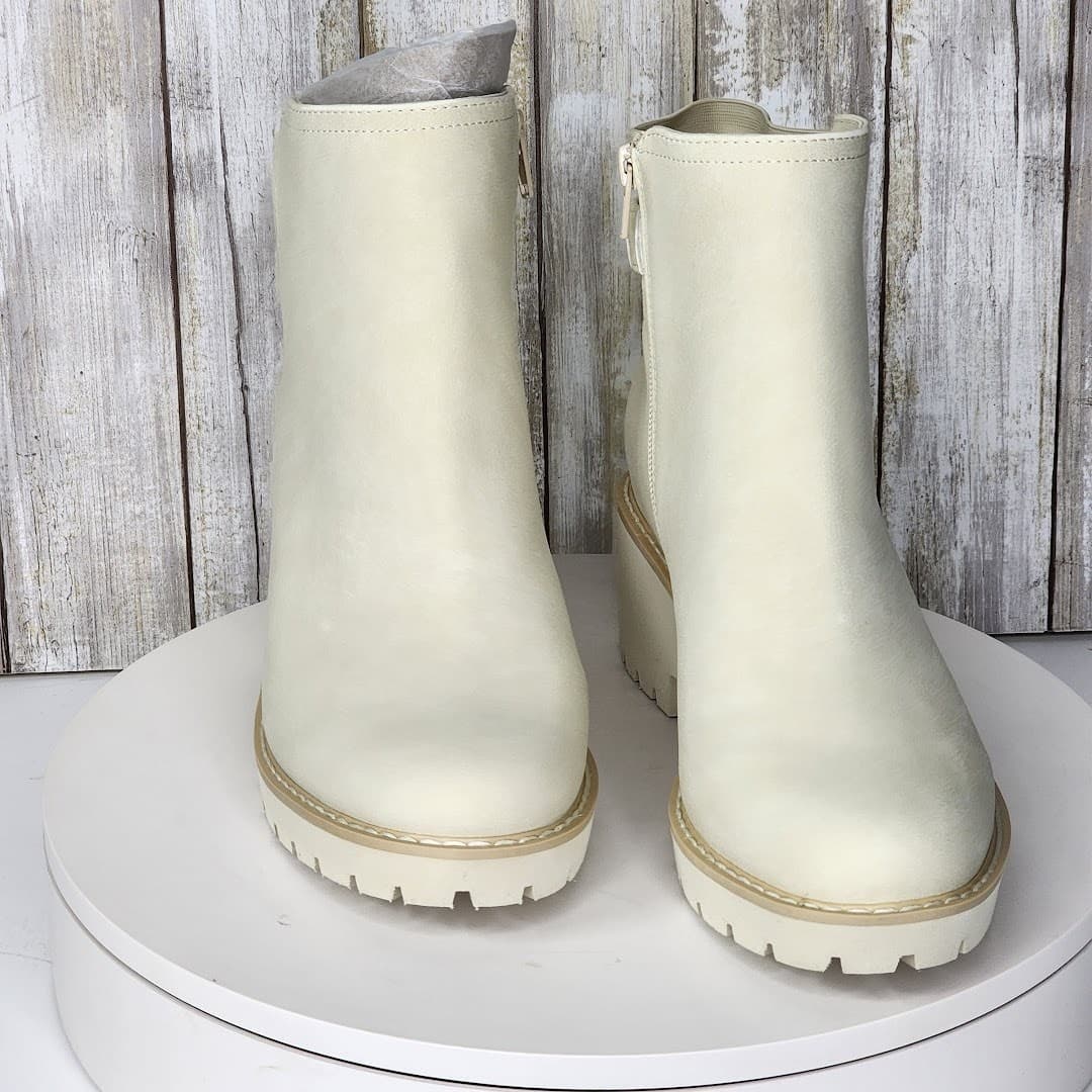 NEW - Giani Bernini Women's Vedaa Memory Foam Wedge Booties - Size 7.5 - Thumbnail 7