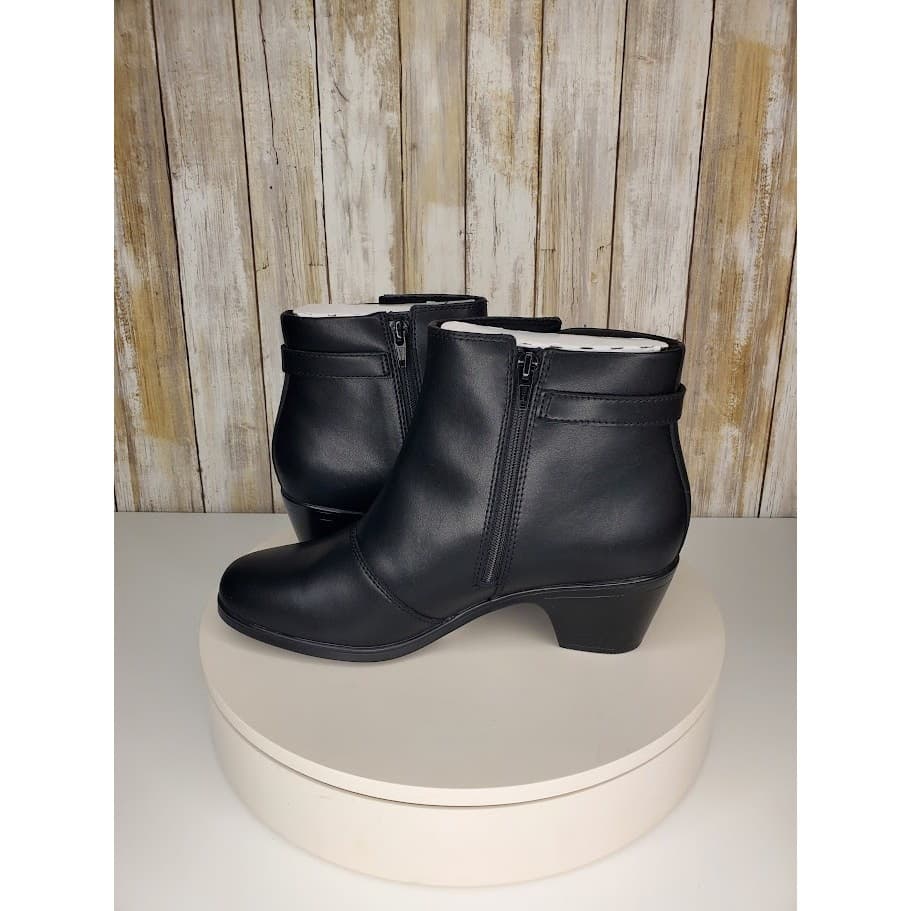 Clarks Women’s Emily 2 Belle Leather Ankle Boots - Size 9 M - Thumbnail 7