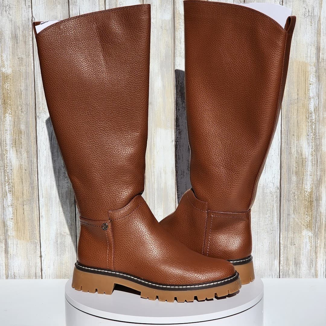 NEW - Giani Bernini Women's Jordyy Lug Sole Knee High Riding Boots - Size 7.5 M - Thumbnail 4