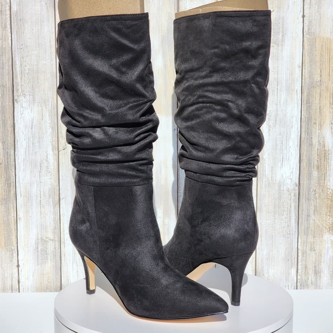 NEW - Marc Fisher Women's Idaley Stiletto Heel Pointy Toe Boots - Size 7.5 M - Thumbnail 4