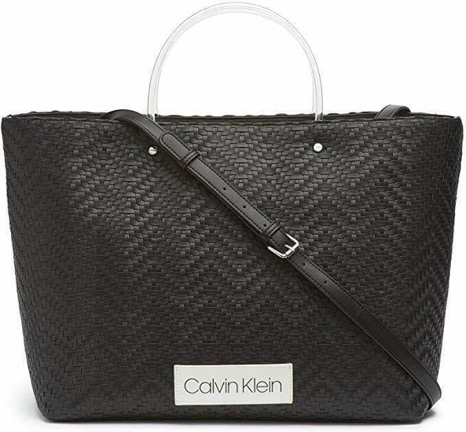 Calvin Klein Morgan Woven Novelty Large Tote