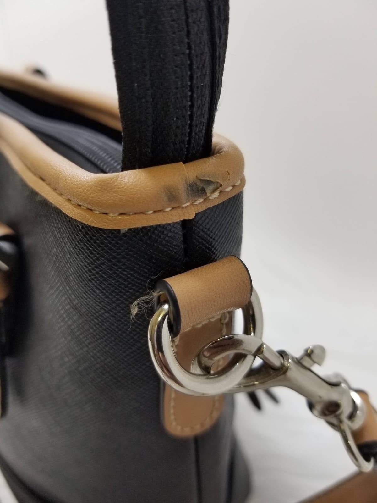 Giani Bernini Saffiano Mini Convertible Tote (Return Item) - Thumbnail 3