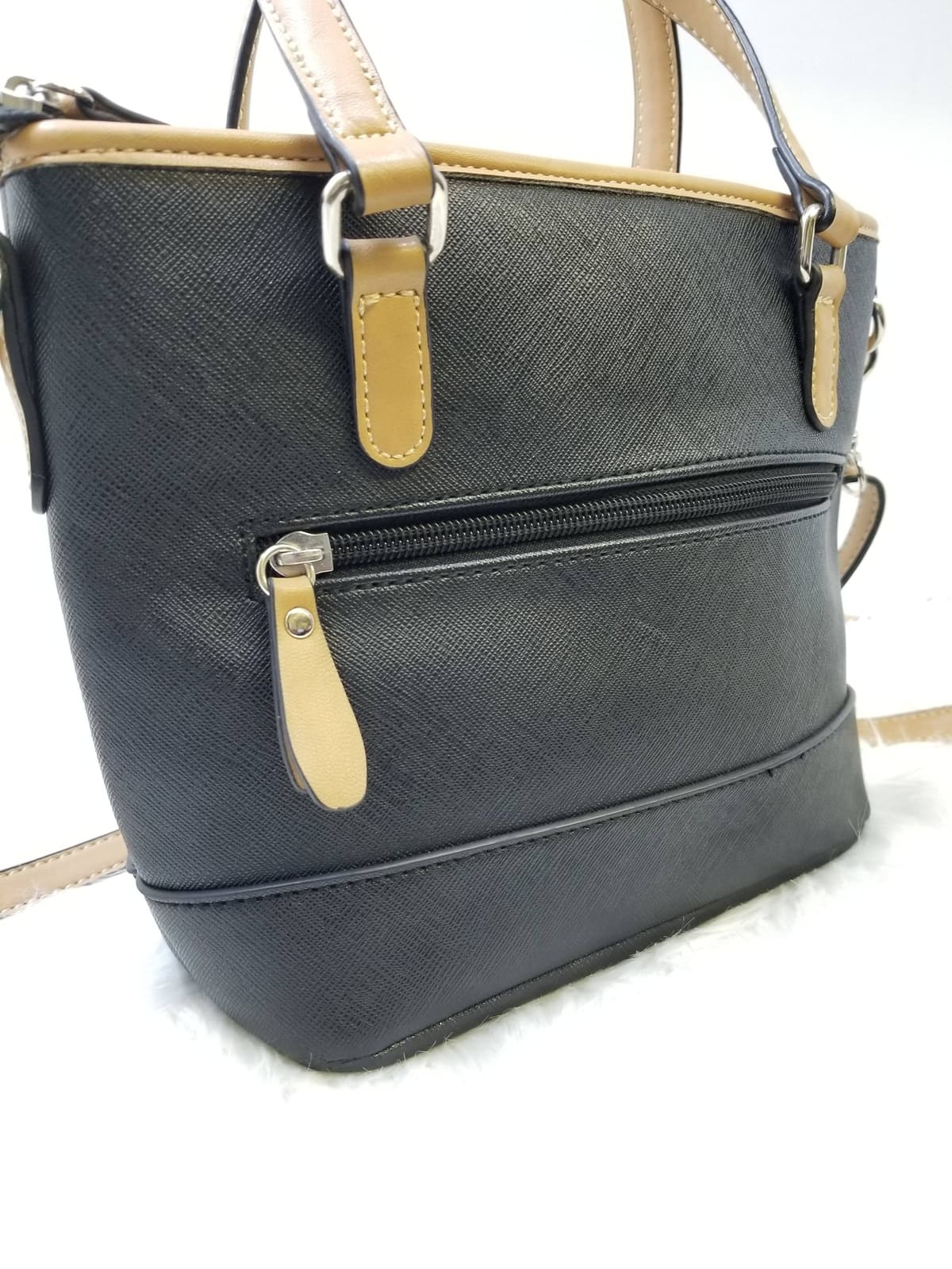 Giani Bernini Saffiano Mini Convertible Tote (Return Item) - Thumbnail 5