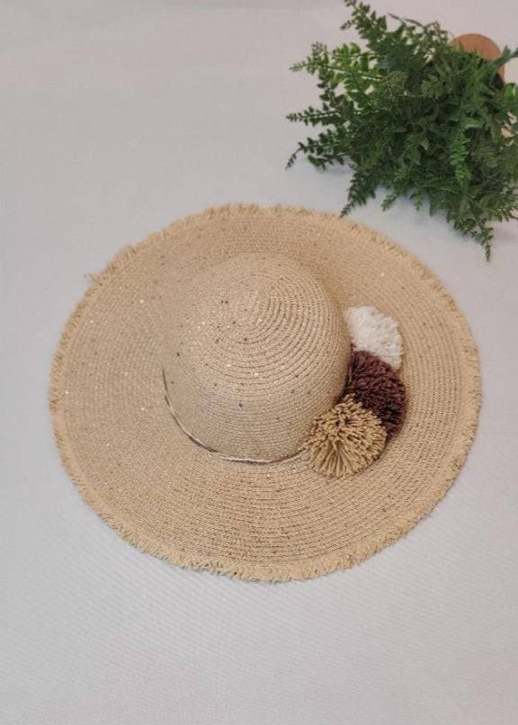 INC International Concepts Pom-Pom Floppy Hat - Thumbnail 2