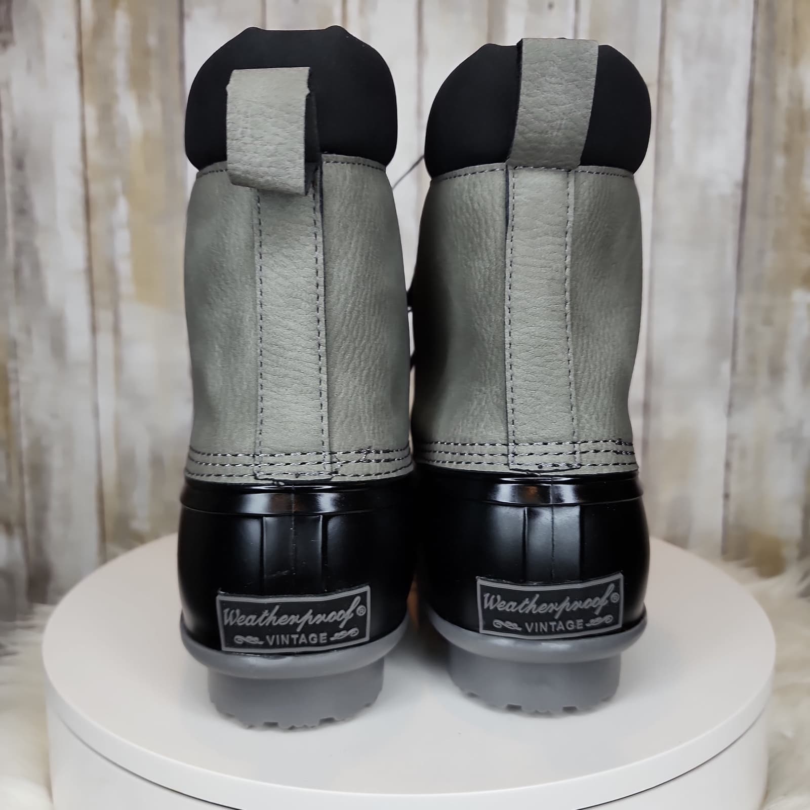 Weatherproof Vintage Men's Adam Duck Boots Grey - Size 8 - Thumbnail 11