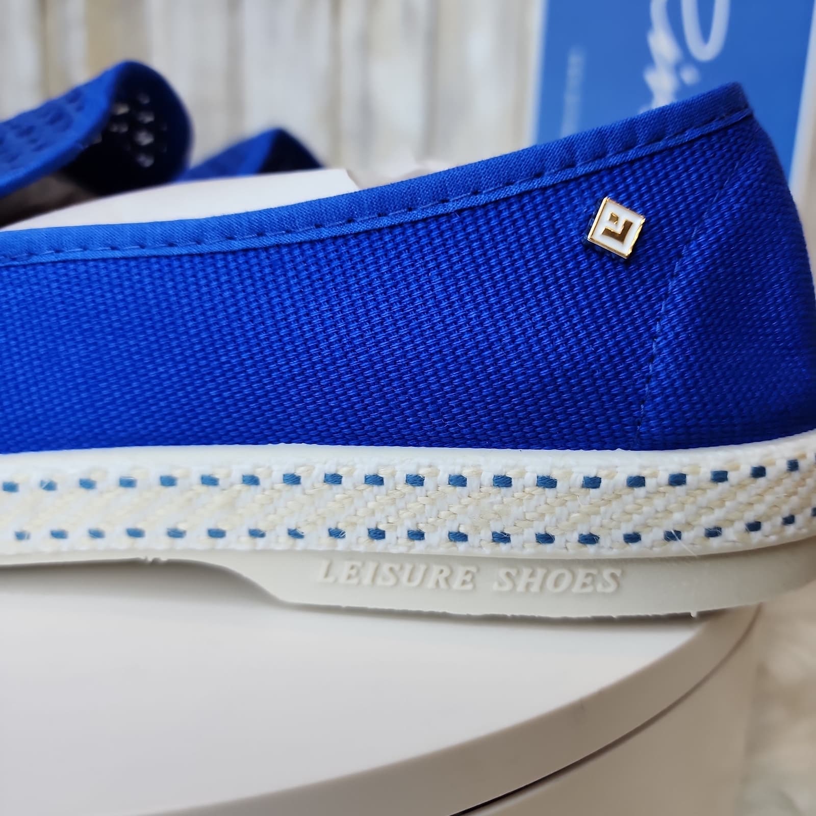 Rivieras Men's CLASSIC Slip-On Blue - Size 7.5 - 40 - Thumbnail 9