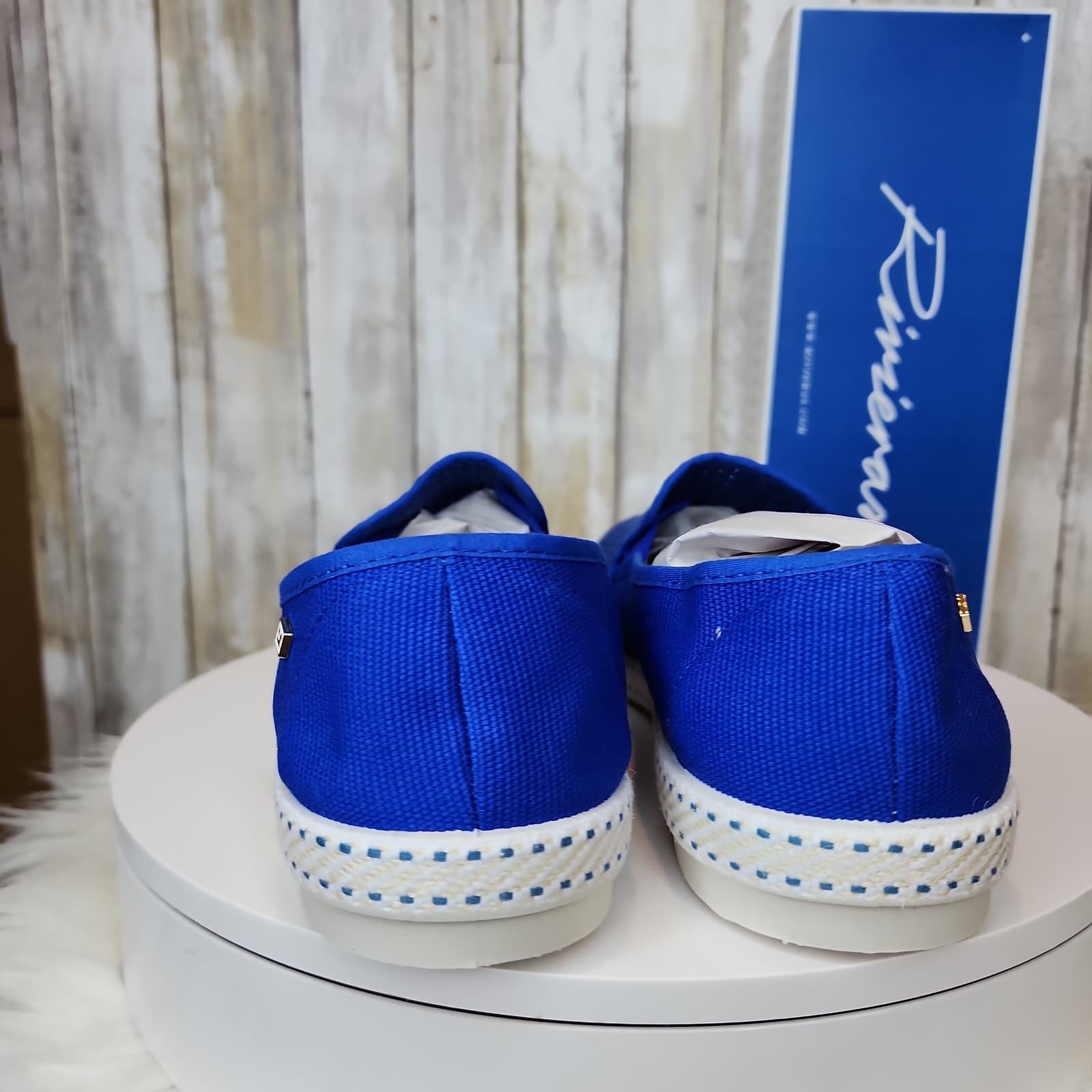 Rivieras Men's CLASSIC Slip-On Blue - Size 7.5 - 40 - Thumbnail 5