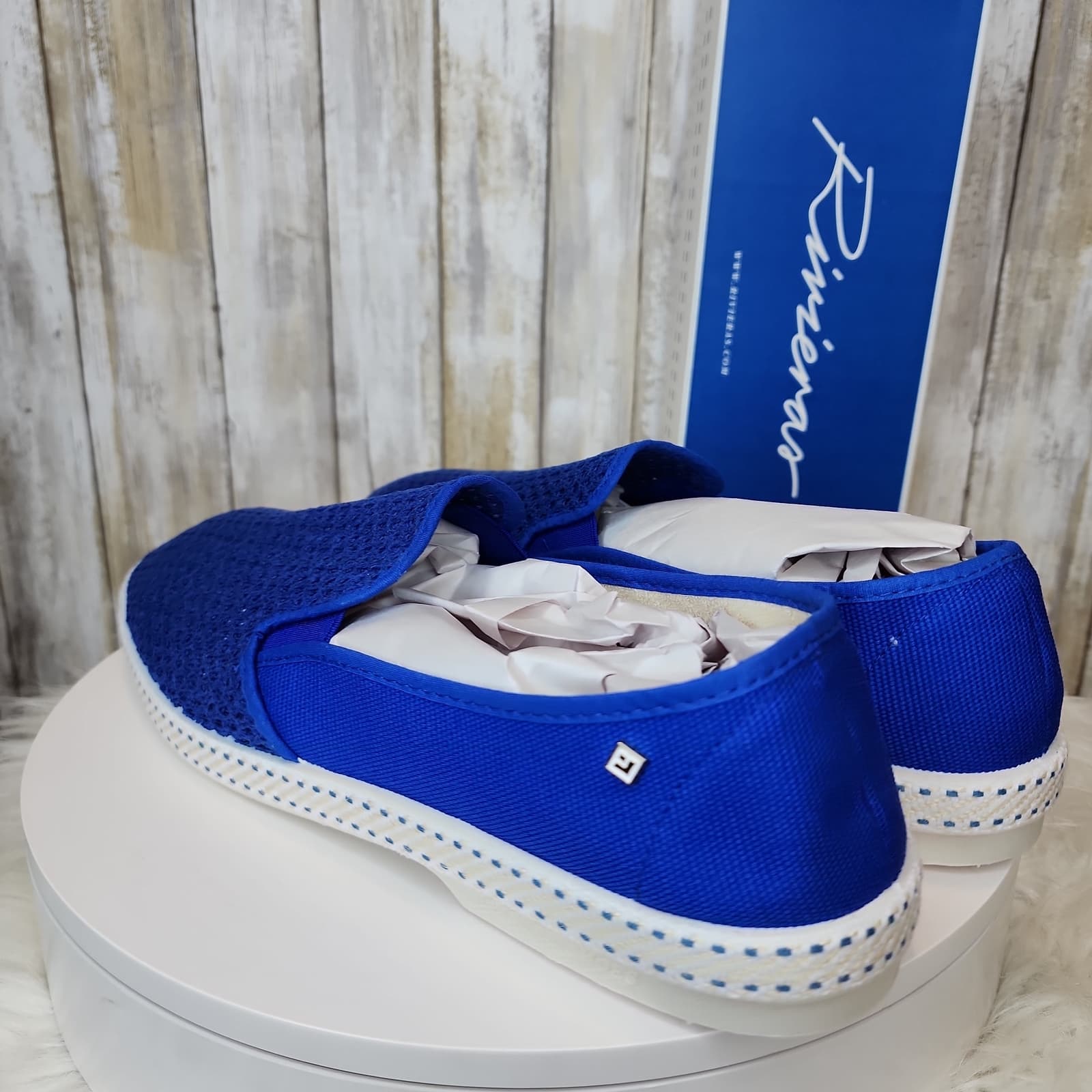 Rivieras Men's CLASSIC Slip-On Blue - Size 8 - 41 - Thumbnail 4
