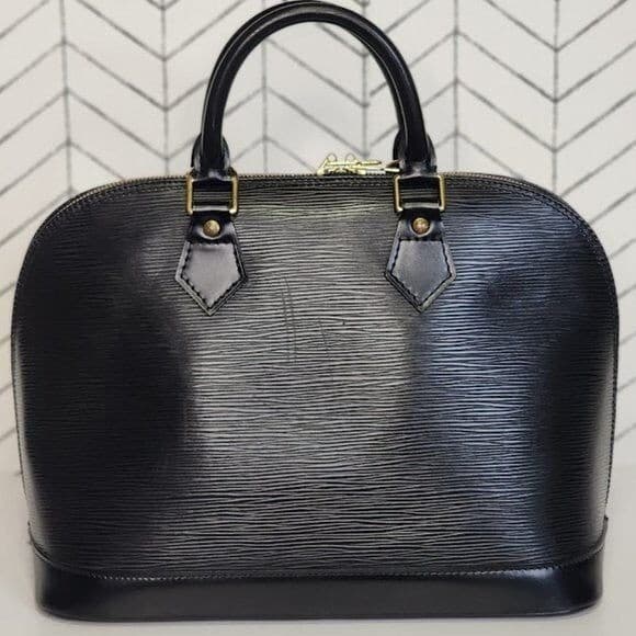 Authentic Louis Vuitton Alma Black Epi Handbag - Pre-owned Luxury - Thumbnail 3