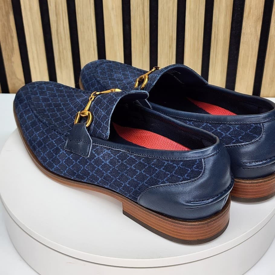 New - Stacy Adams Brinkley Mens Moc Toe Loafer Suede Slip On Dress Shoes Size 9M - Thumbnail 3