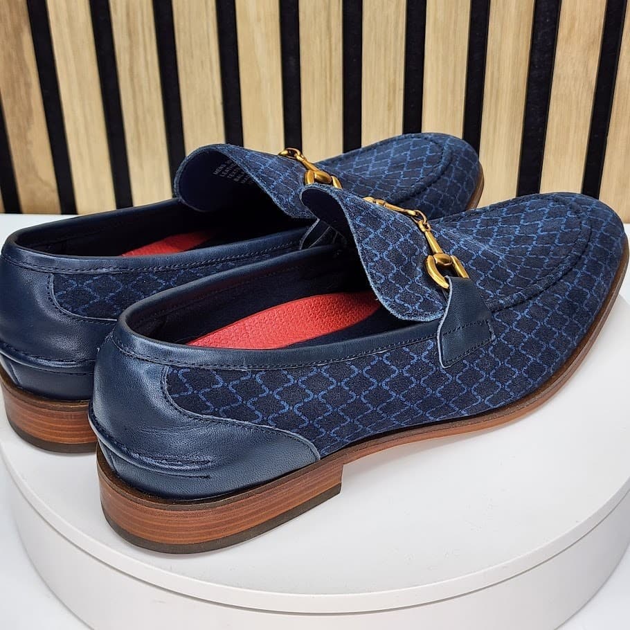 New - Stacy Adams Brinkley Mens Moc Toe Loafer Suede Slip On Dress Shoes Size 9M - Thumbnail 2