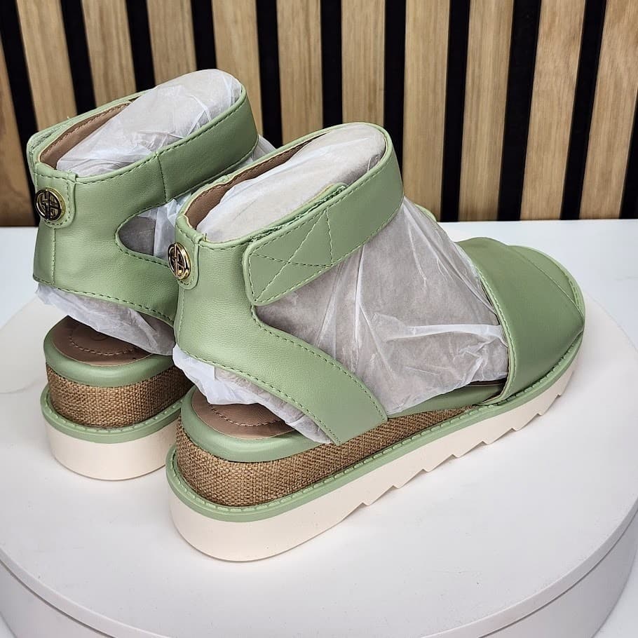 NEW - Giani Bernini Constancia Women’s Wedge Sandals Ankle Strap Comfort Size 5M - Thumbnail 3