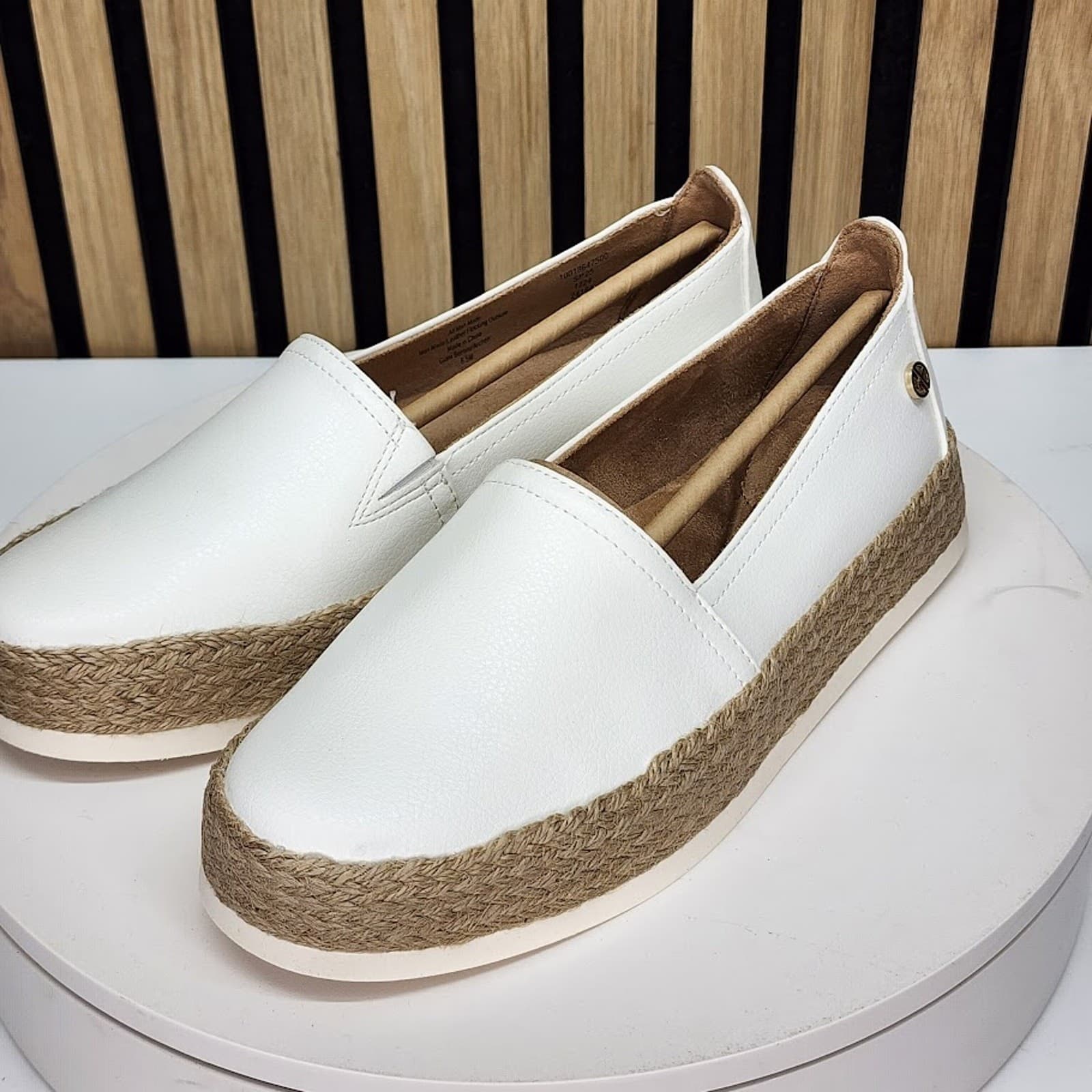 NEW - Giani Bernini Women’s Espadrille Slip On Flats Casual Shoes - Size 12 M - Thumbnail 4