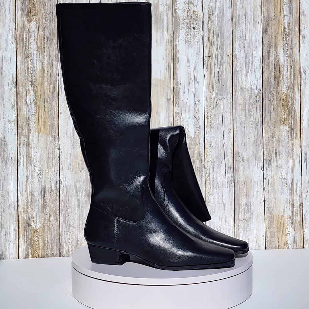 NEW - Madden Girl Florence Snip-Toe Knee-High Boots - Size 6.5