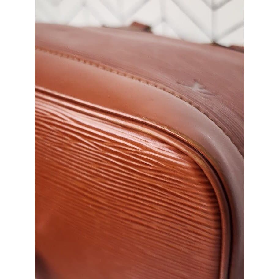 Authentic Louis Vuitton Alma Brown Epi Handbag – Pre-Owned Luxury - Thumbnail 9