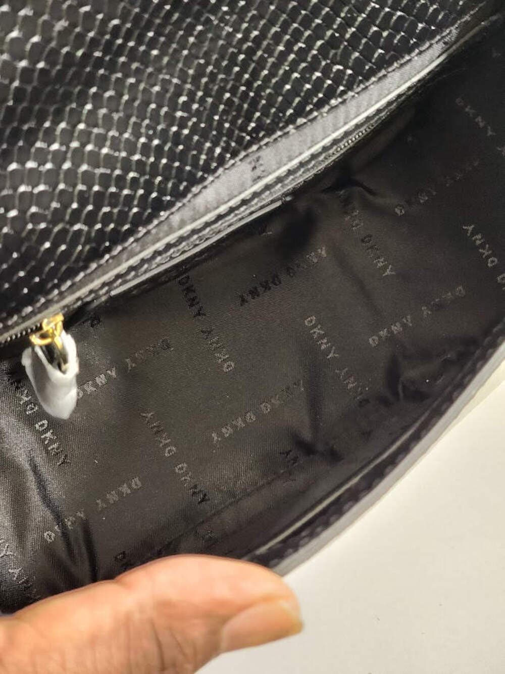 DKNY Felica Mini Top Handle Leather Crossbody - Thumbnail 5