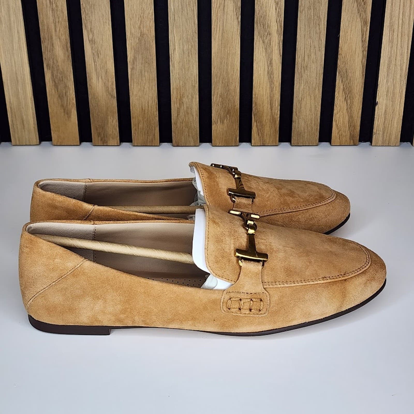 Giani Bernini Beckhamm Tailored Loafers – Women’s Suede Slip‑Ons - Size 6M - Thumbnail 2