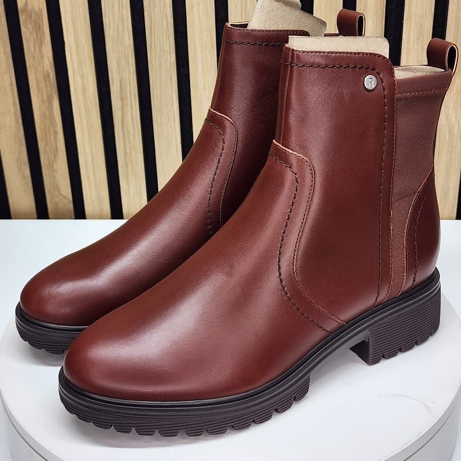 NEW - Rockport Isalina Women Brown Waterproof Lug Sole Comfort Boots Size 7.5 M - Thumbnail 5