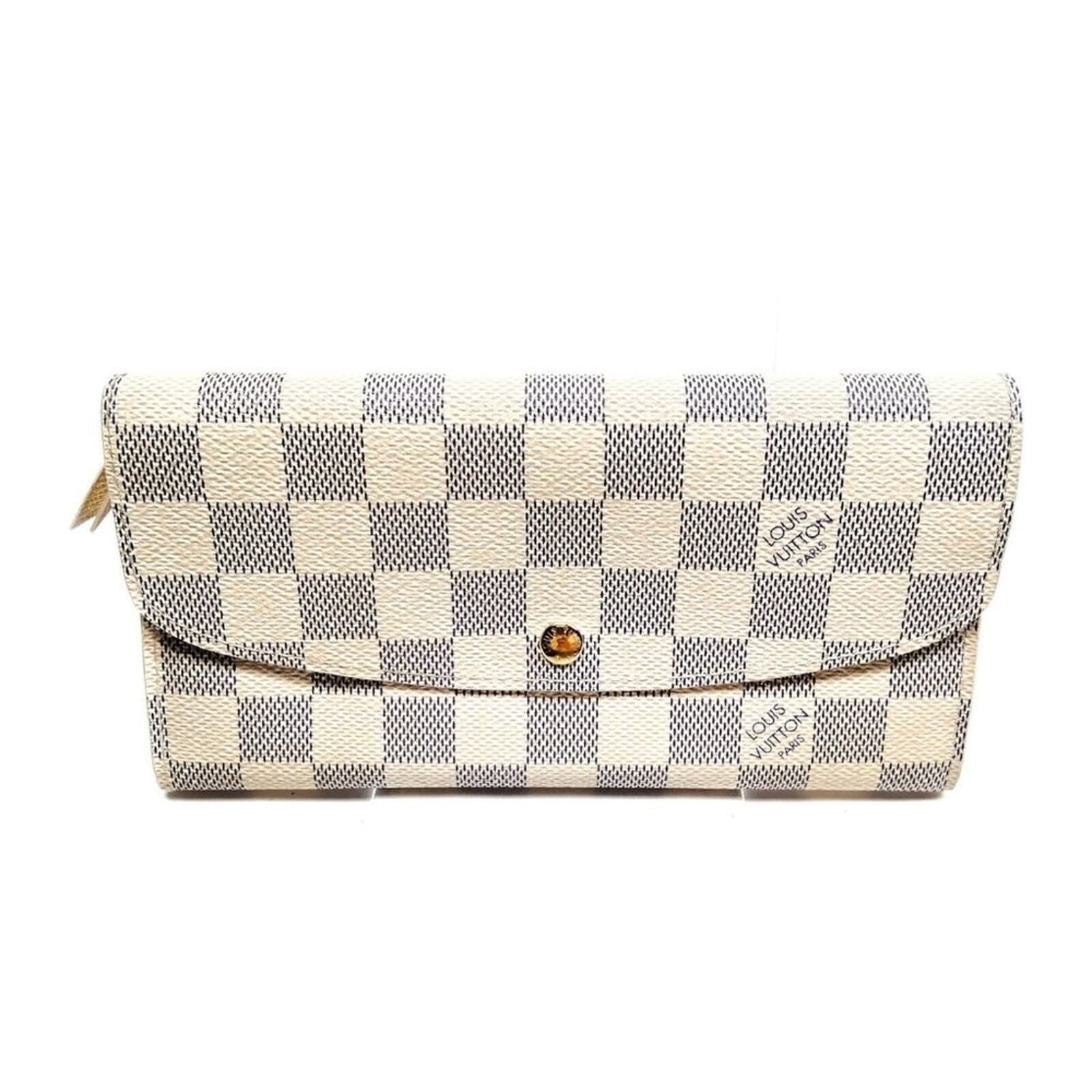 Louis Vuitton Portefeuille Emilie Damier Azur Wallet - Thumbnail 12