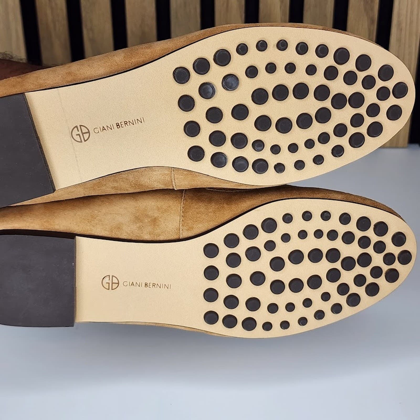 Giani Bernini Beckhamm Tailored Loafers – Women’s Suede Slip‑Ons - Size 8 M - Thumbnail 7