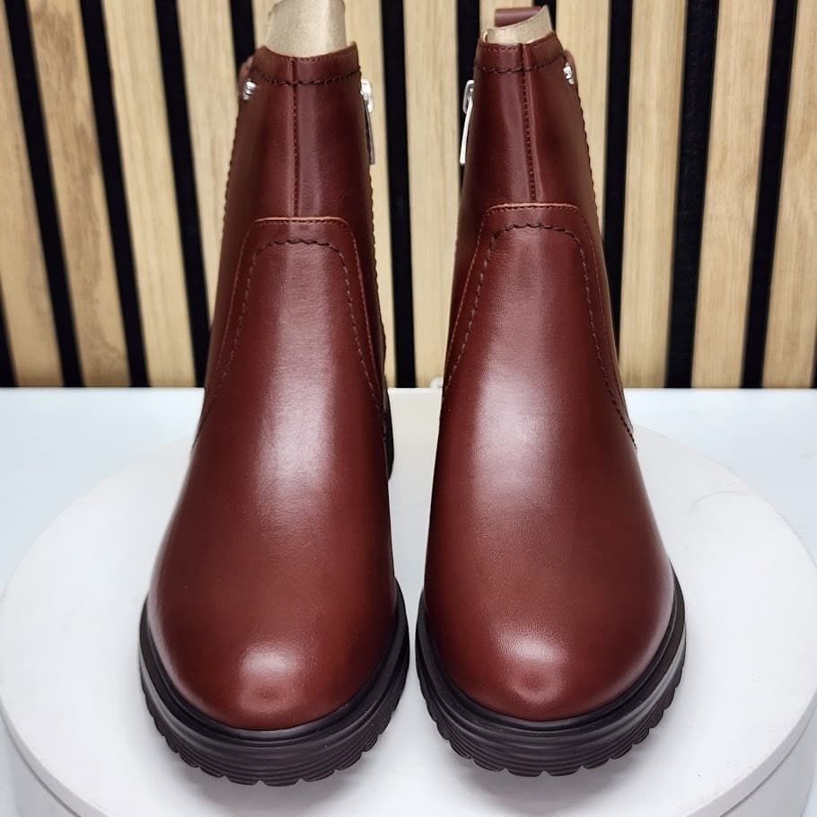 NEW - Rockport Isalina Women Brown Waterproof Lug Sole Comfort Boots Size 7.5 M - Thumbnail 6