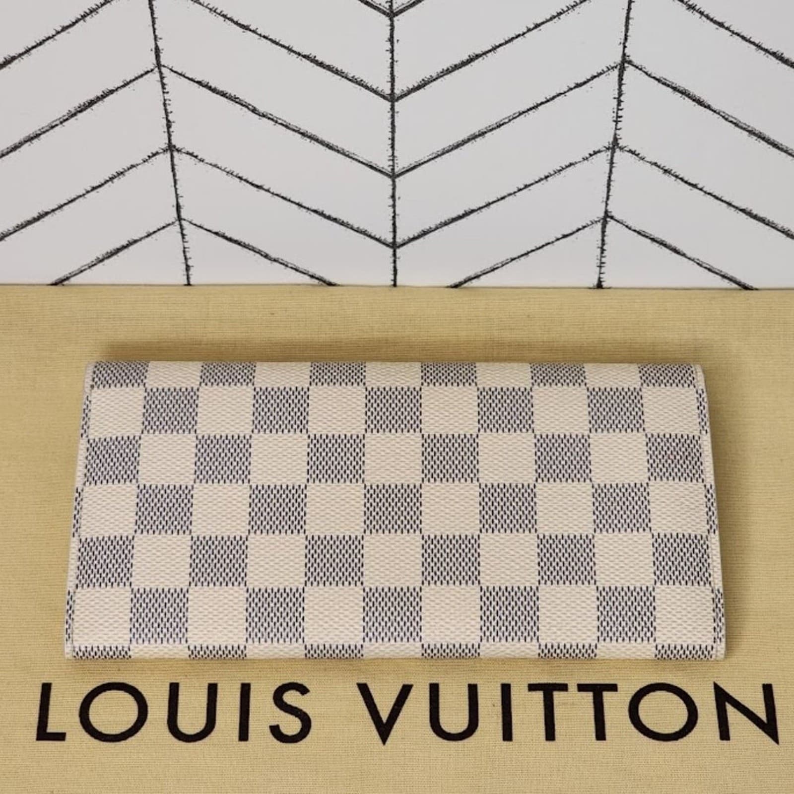 Louis Vuitton Portefeuille Emilie Damier Azur Wallet - Thumbnail 2