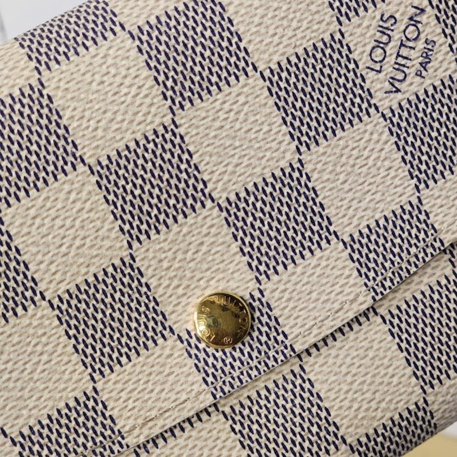 Louis Vuitton Portefeuille Emilie Damier Azur Wallet - Thumbnail 5