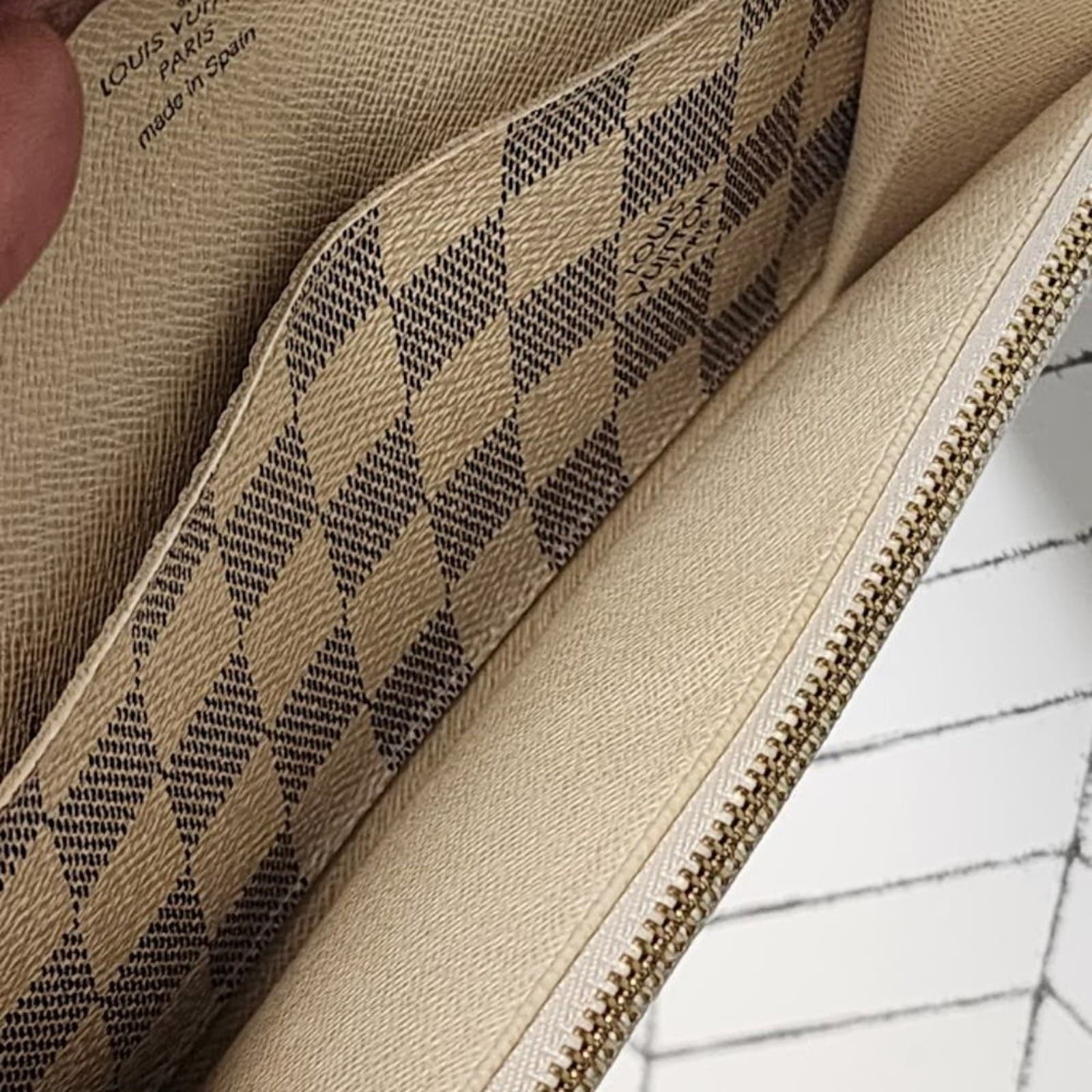 Louis Vuitton Portefeuille Emilie Damier Azur Wallet - Thumbnail 8