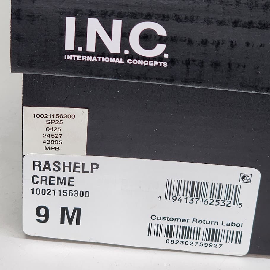 NEW - INC International Concepts Rashel Women’s Sculptural Heel Sandals Size 9 - Thumbnail 10