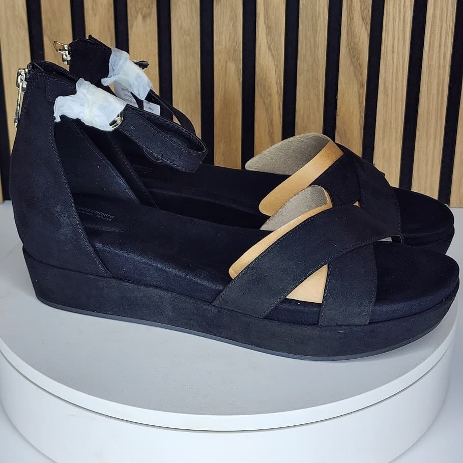 NEW - Giani Bernini Eviee Women’s Wedge Sandals Memory Foam Shoes - Size 9.5 - Thumbnail 2