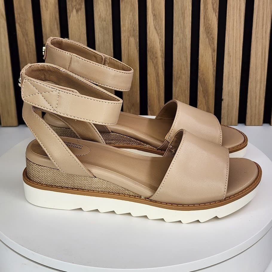 NEW - Giani Bernini Constancia Women’s Wedge Sandals Ankle Strap - Size 5.5 M - Thumbnail 3