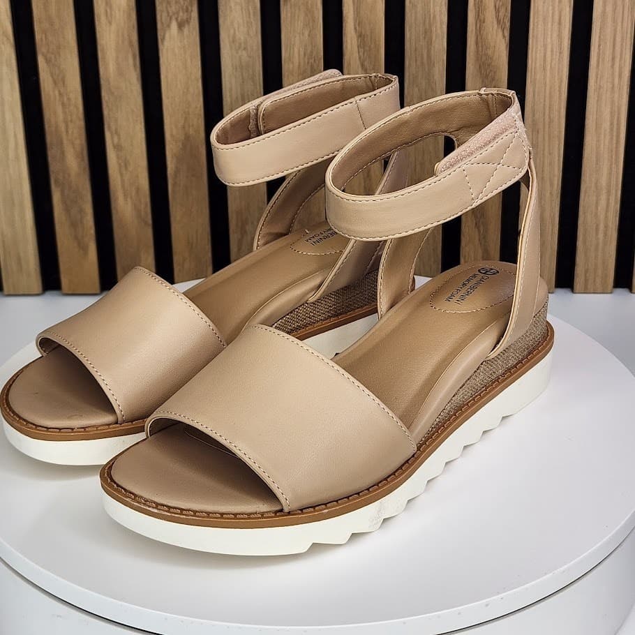 NEW - Giani Bernini Constancia Women’s Wedge Sandals Ankle Strap - Size 5.5 M - Thumbnail 6