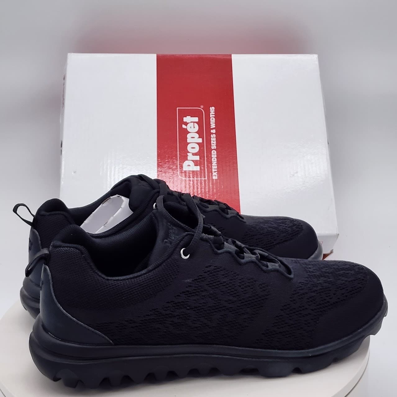 NEW Propet Travel Active Women's Walking Sneakers Black Size 9 - Thumbnail 3