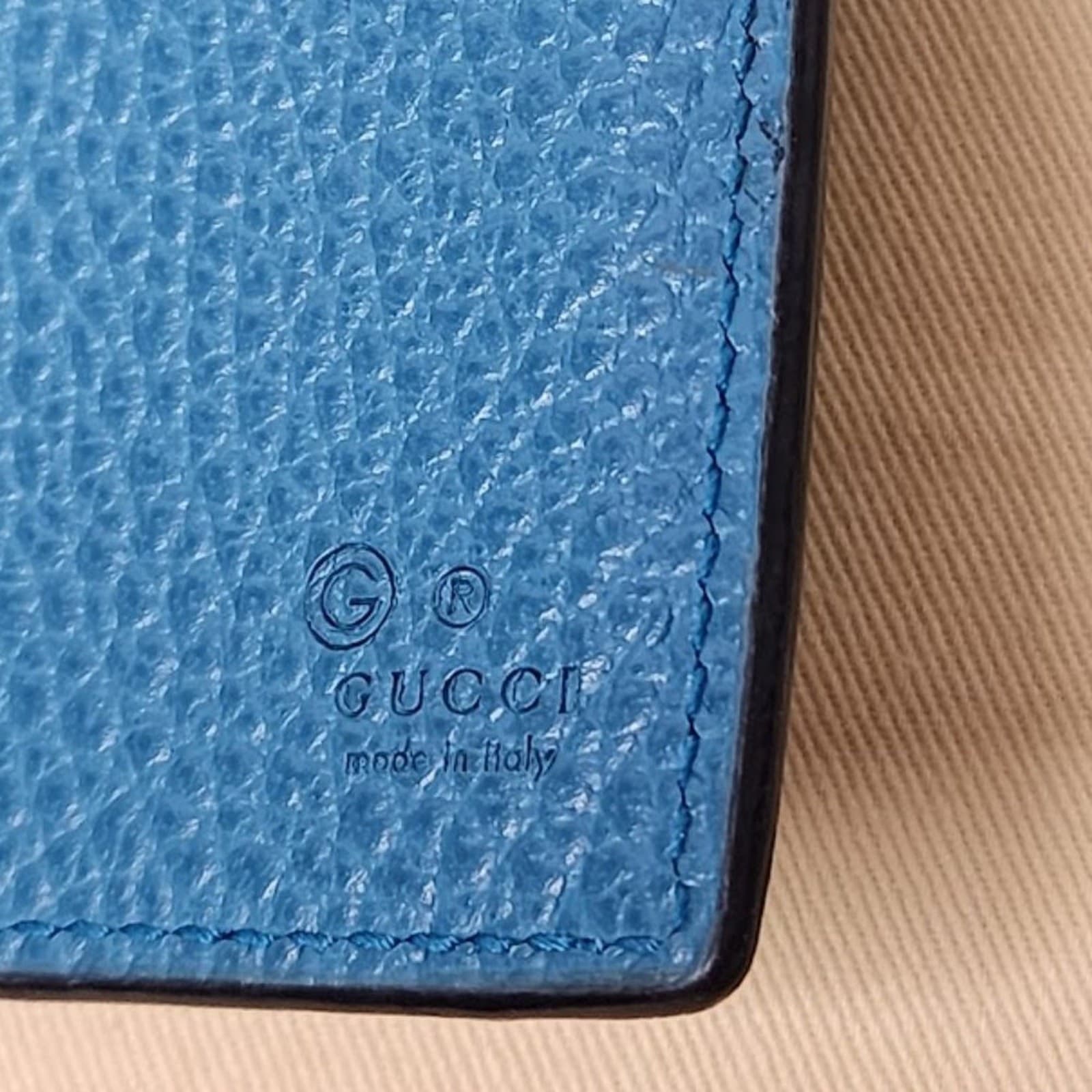 Gucci Leather Continental Wallet - Thumbnail 9