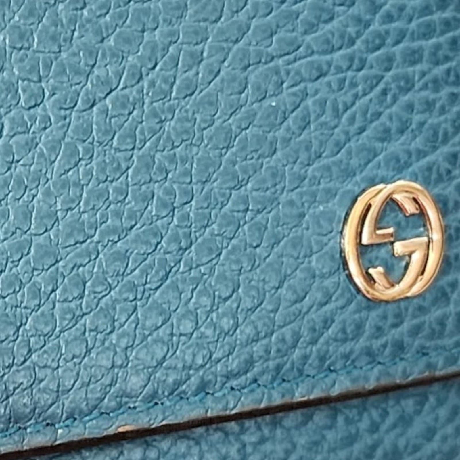 Gucci Leather Continental Wallet - Thumbnail 3