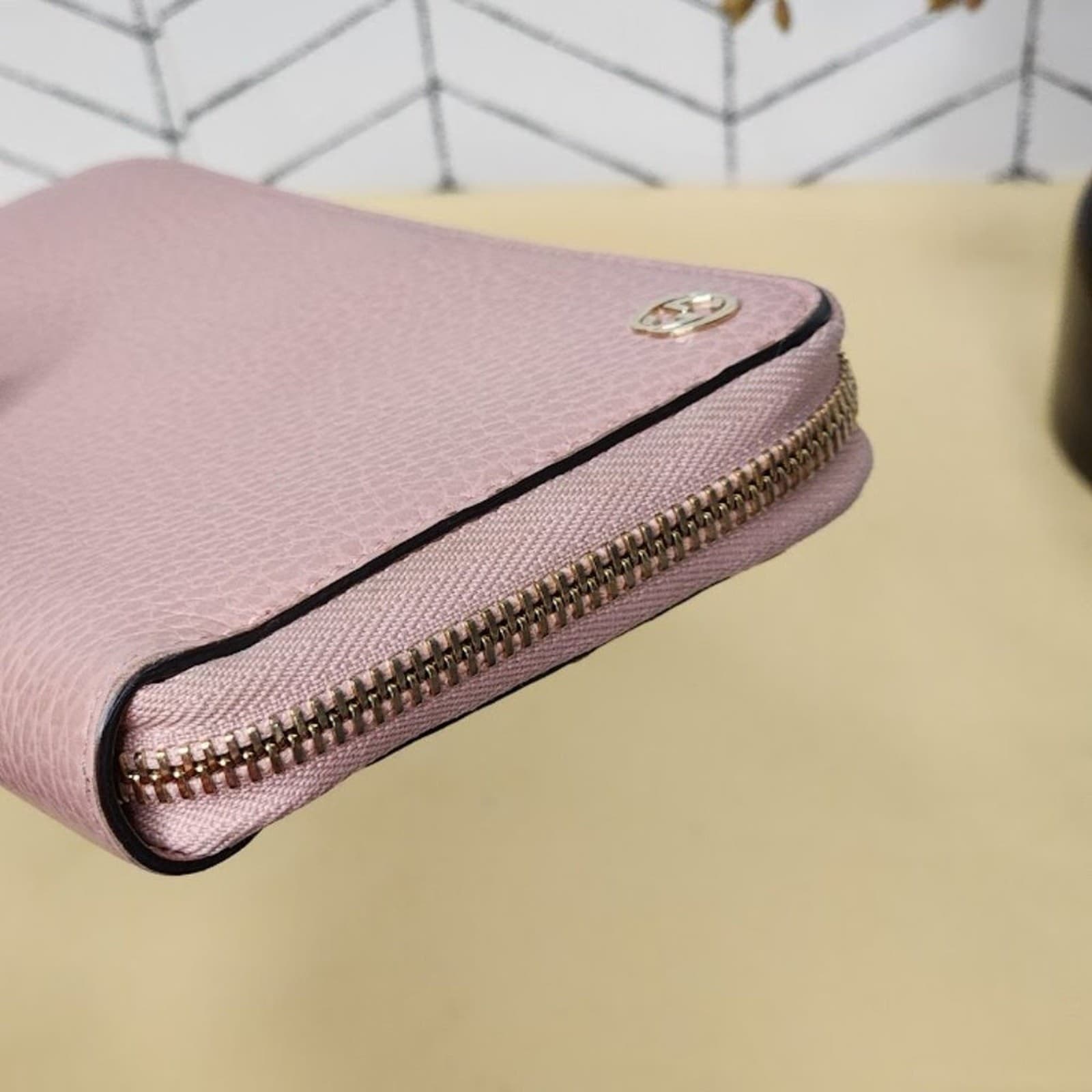 Gucci Leather Zippy Wallet - Thumbnail 5