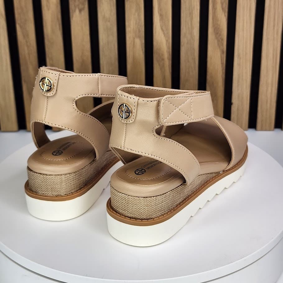 NEW - Giani Bernini Constancia Women’s Wedge Sandals Ankle Strap - Size 5.5 M - Thumbnail 4