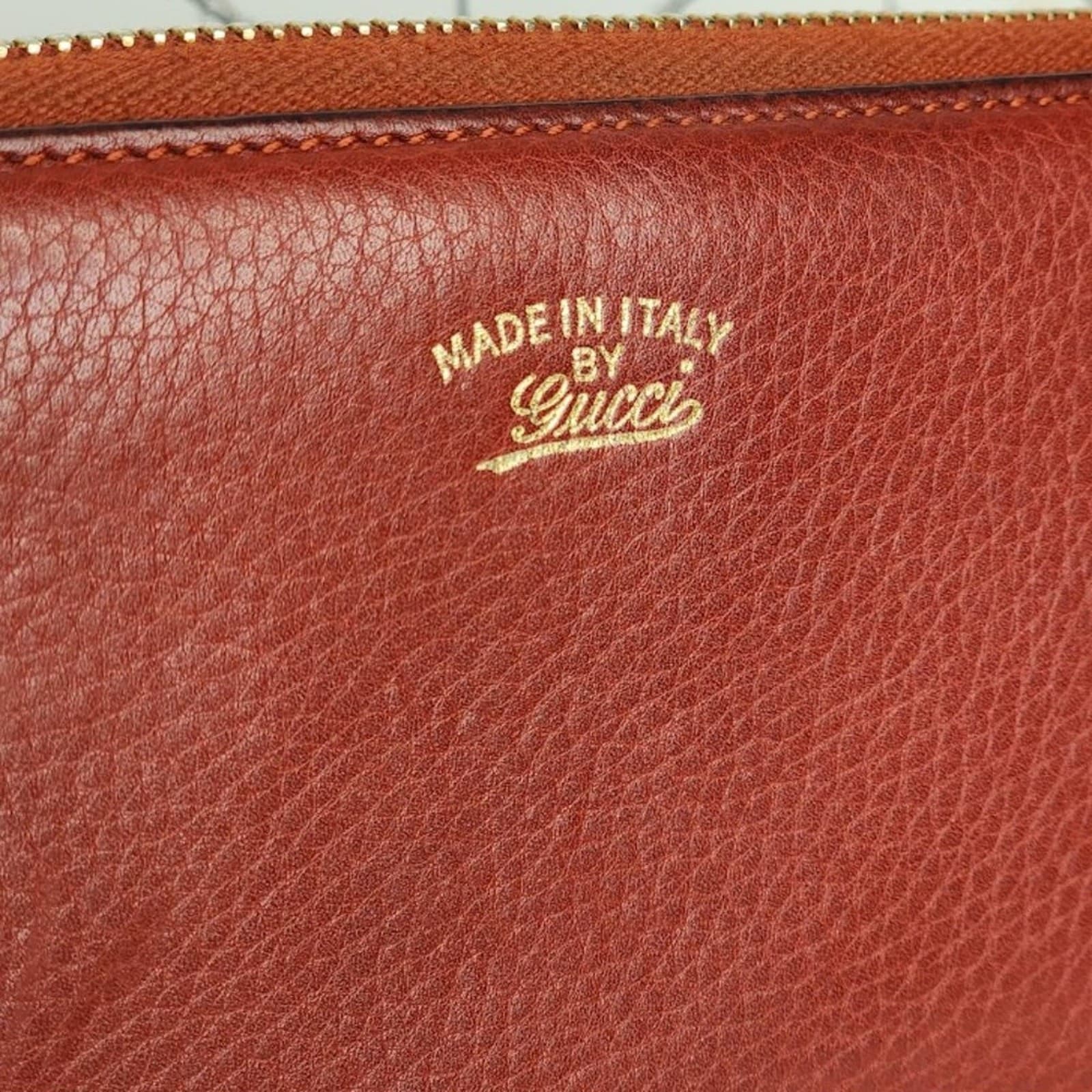 Gucci Leather Bamboo Tassel Zip Around Wallet - Thumbnail 2