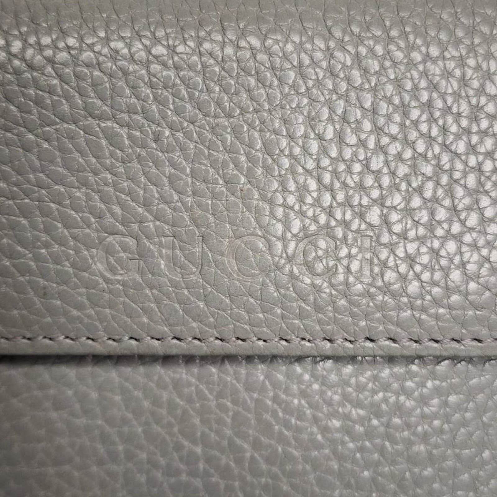 Gucci Leather Long Tri-fold Wallet - Thumbnail 5